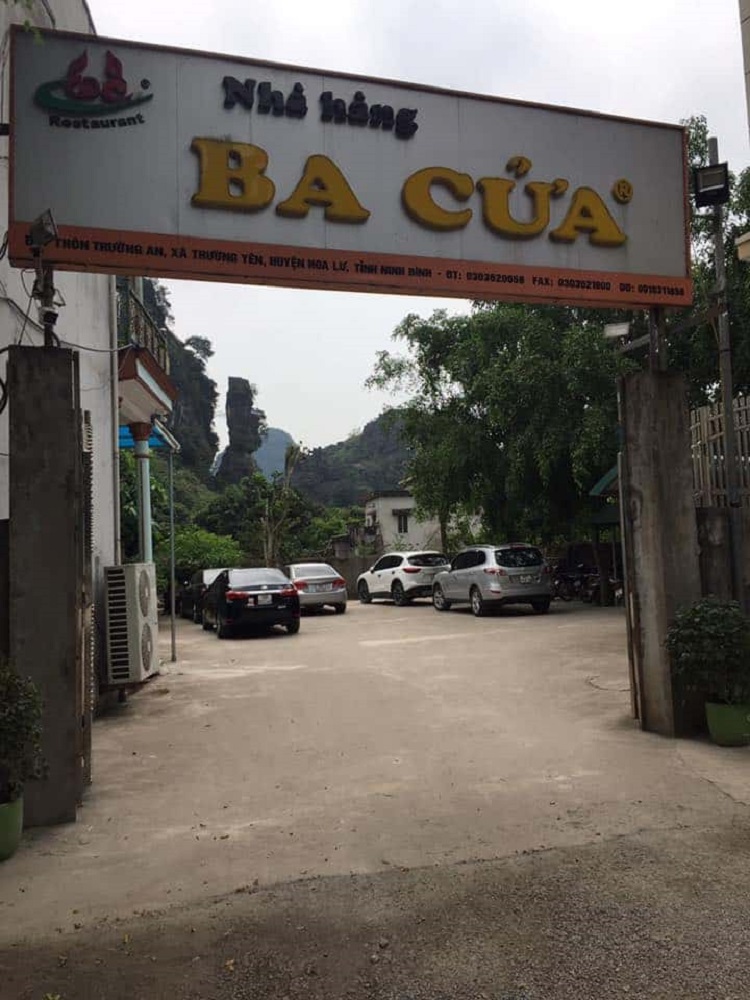 Nhà hàng Ba Cửa - Quán ăn ngon ở Ninh Bình