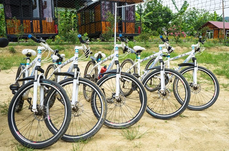 Thuê xe đạp tại Cô Tô