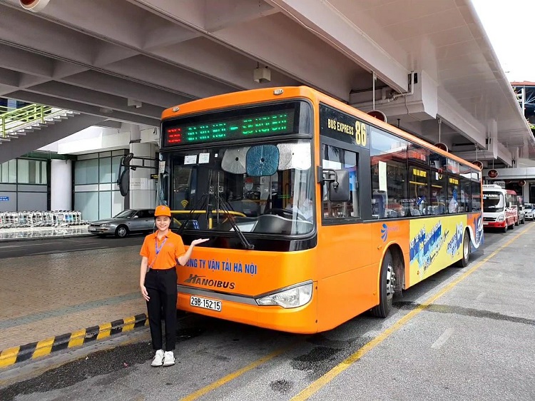 Buýt nhanh đi sân bay Nội Bài